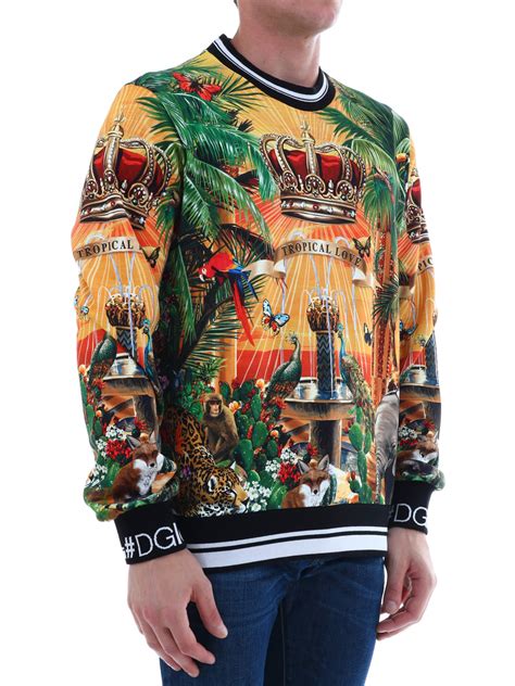 dolce gabbana sweatshirt king|dolce and gabbana sweatsuit.